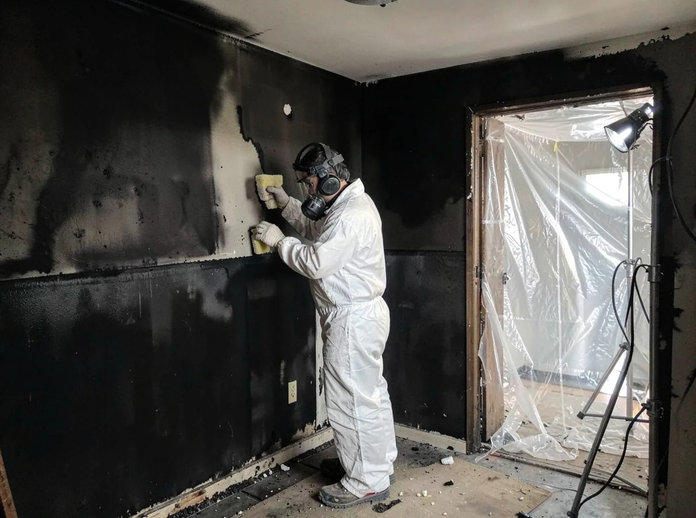 Fire Damage Restoration company in Savanna, OK